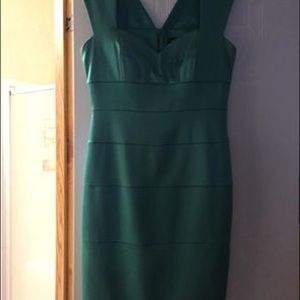 Two size 8 dresses; One pink & one green